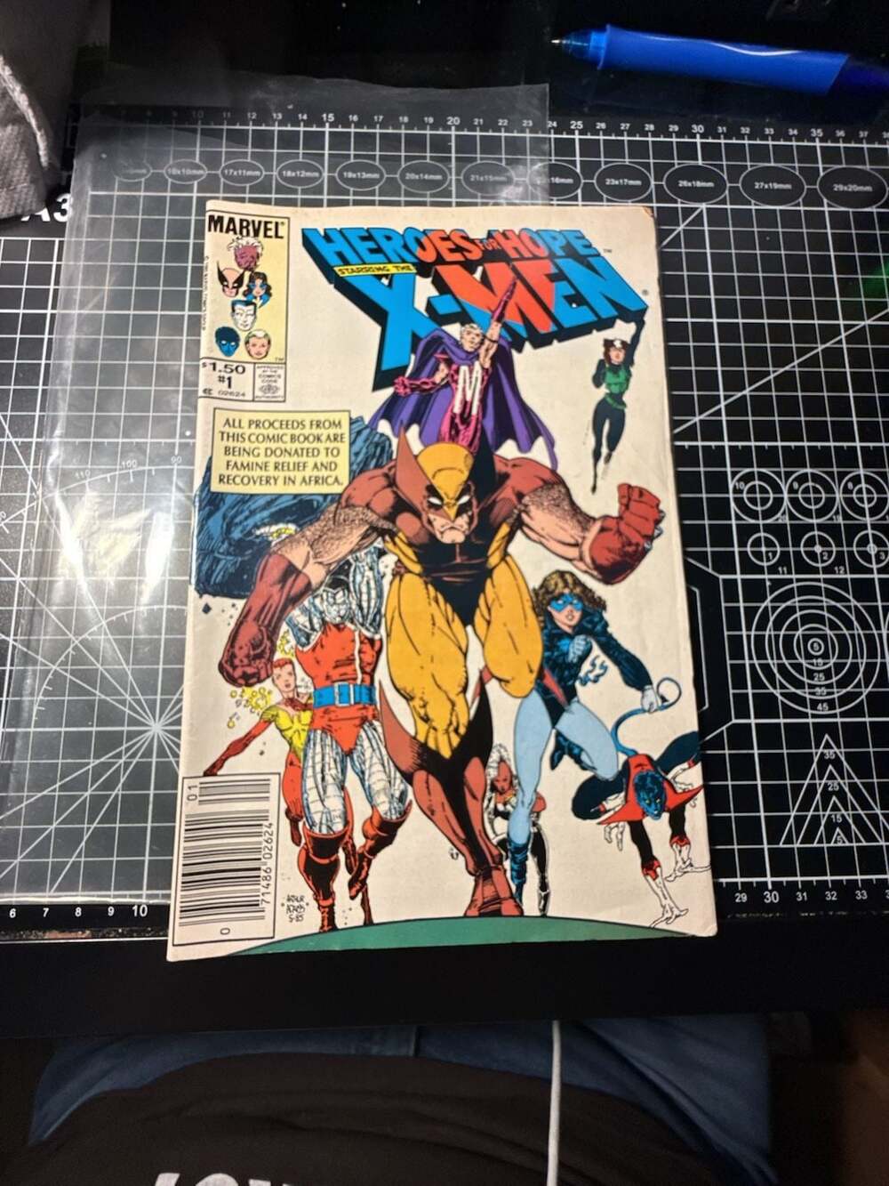 Marvel Comics Heroes for Hope Starring The X-Men #1 1985